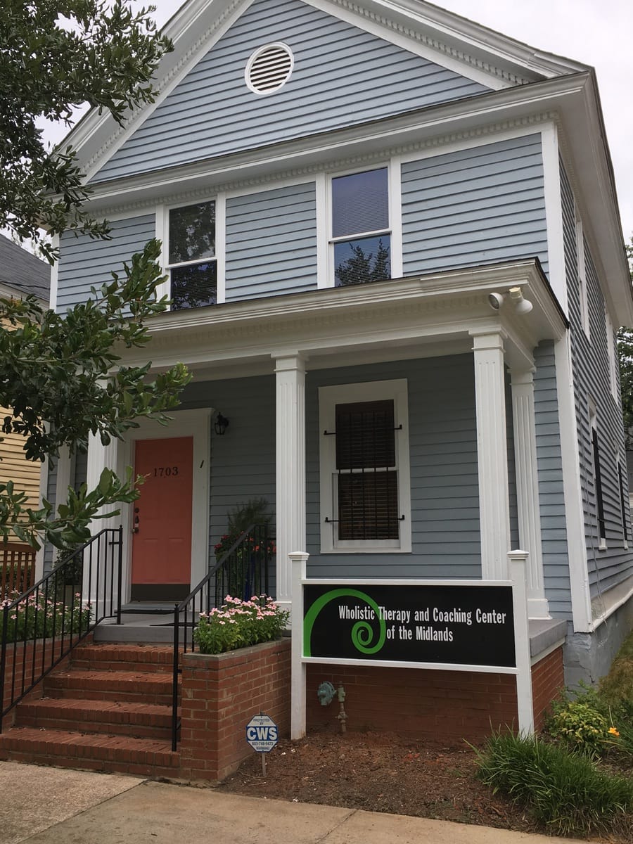 Wholistic Therapy & Coaching Center office building in Columbia, South Carolina